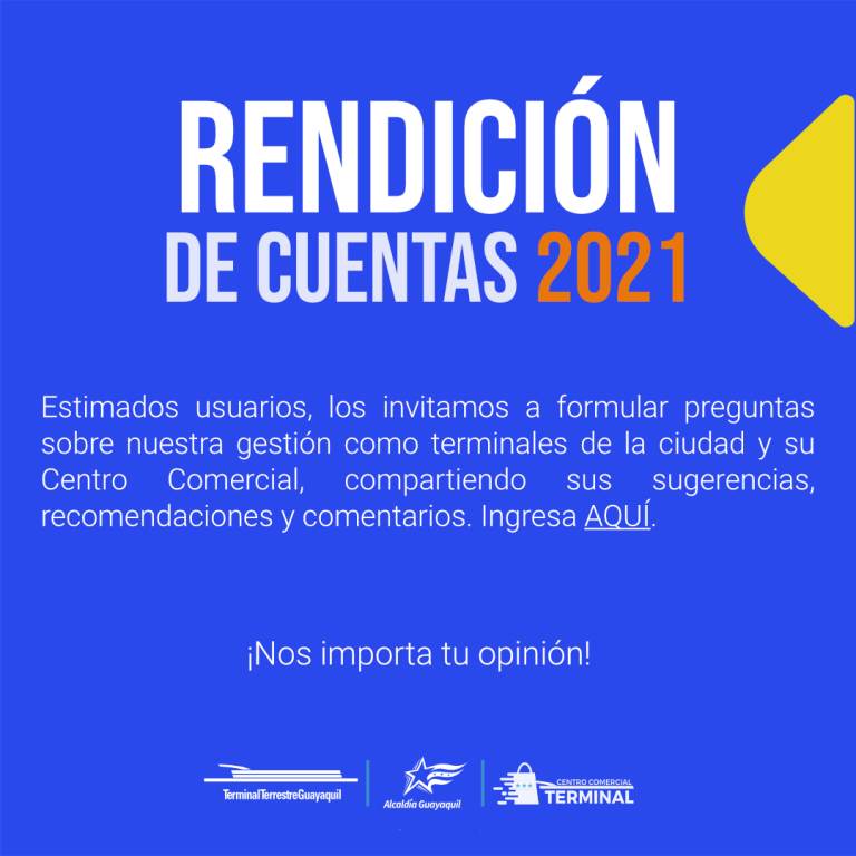 RENDICIÓN DE CUENTAS 2021